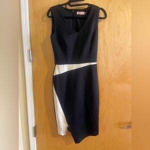 Black and white Calvin Klein dress